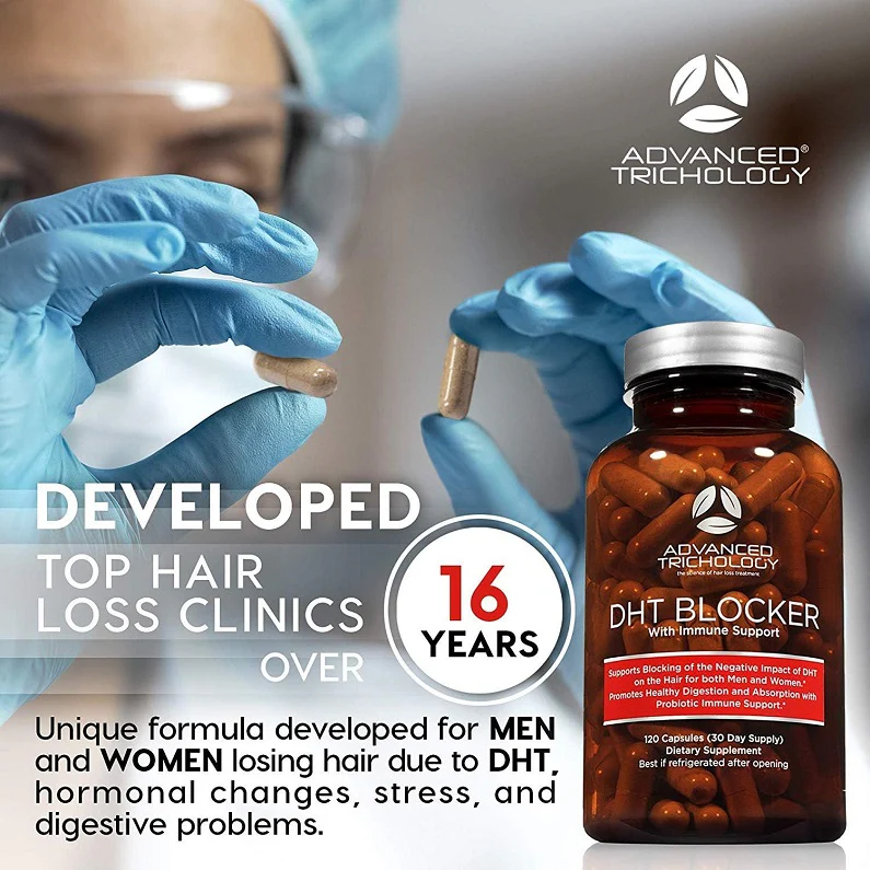 Advanced Trichology Natural DHT Blocker w/ Immune Support - Image 2